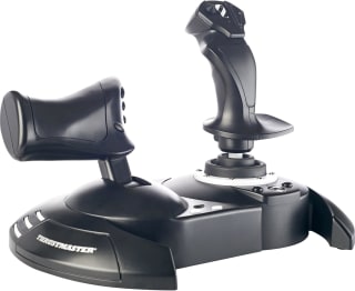 Thrustmaster T.Flight HOTAS X, joystick en throttle met dubbel roersysteem voor €60,57 dmv code bij Amazon