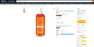 Gel de Limpeza Facial da Darrow Actine de 400g - R$ 79,09