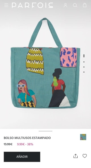 Bolso Multiusos Estampado por 9,99€.