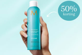 50% korting op de Root Boost van Moroccanoil bij John Beerens