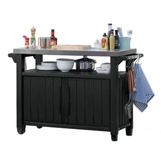 Keter Unity XL BBQ tafel - 134x52x90cm - 207L voor €149 in de AH voordeelshop