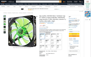Coolfan Ventilador Caja PC por 3,59€