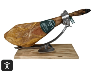 Jamón PAGO DE BELALCAZAR de cebo de campo ibérico 50% raza ibérica pieza 8 kg por 129€