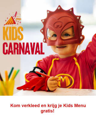 Gratis Kids Menu en K3 memo spel bij PizzaHut voor carnaval