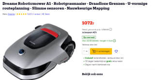 Dreame Roboticmower A1 Robotgrasmaaier voor €1072 bij Bol