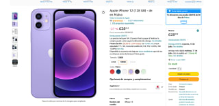 iPhone 12 128GB Malva por solo 628€
