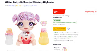 Glitter Babyz Doll series 2 Melody Highnote voor €9,99 bij Bol.com