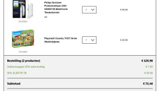 Kruidvat online koopjesavond met 20% korting en tot 50% korting in de koopjeshoek