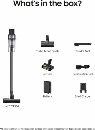 Samsung Jet™ 75E Pet steelstofzuiger voor €269 bij Bol