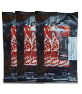 Jamón de Bellota 100% Ibérica loncheado + REGALO Velita ibérica por 35,90€