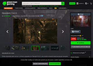 Jogo: Resident Evil 0 - Remastered no Steam - R$ 15,06