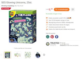 20% korting op SES Explore bij Lobbes