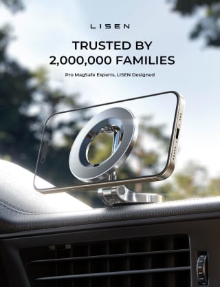 LISEN Auto Telefoonhouder Magsafe [24 Super Magneet] voor €14,29 bij Amazon