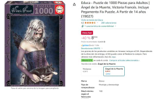 Puzzle de 1000 Piezas para Adultos | Ángel de la Muerte, Victoria Francés, marca Educa por 8,09€