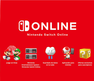 Nintendo Switch Online 1 año individual por 14,39€