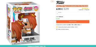 Funko POP Figura de animación Cho-Cho Boruto por 4,99€