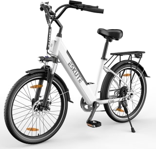 ESKUTE C100 Elektrische Fiets, 26Inch E Bike, Met 250W Hogesnelheidsmotor voor €669,99 bij Amazon