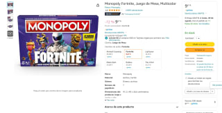 Monopoly versión Fortine por sdólo 9,67€