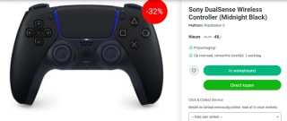 Dualsense Playstation 5 voor €48 bij Nedgame