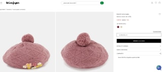 Kids El Corte Inglés Boina tricot de niña por 3,89€