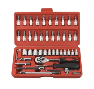 Maletin 46 Piezas Herramientas de reparación por solo 4,69€