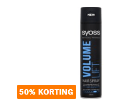 50% korting op alle Syoss & Fa producten bij de AH