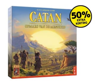 999 Games Catan: Opmars Van De Mensheid voor €22,49 bij Kruidvat