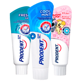 Alle Prodent Tandpasta voor €1 bij de Plus