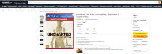 Jogo: Uncharted The Drake Collection Hits para PS4 - R$ 49,90