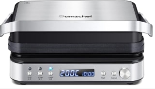 Máquina AMZCHEF 4 en 1 2000W - Plancha, Parrilla, Sandwichera, Gofrera por 119€