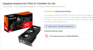 10% descuento en componentes ordenadores