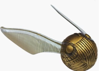 Harry Potter Rubies´s-Pelota Snitch Dorada por 3,99€