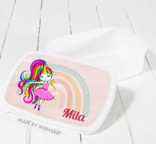 Broodtrommel met opdruk. Nu 15% korting!!