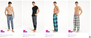 3 Pantalones pijamas por solo 11,25€ la unidad nos sale por 3,75€