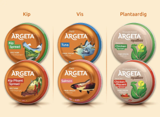 50% cashback op Argeta Spreads naar keuze