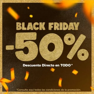 Black Friday HSN 50% de Descuento en todos los productos de la marca