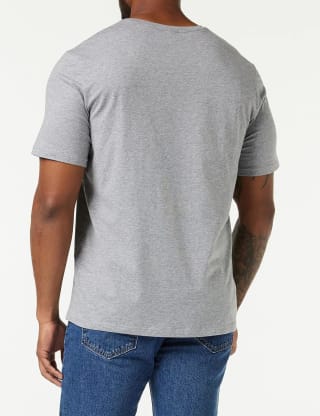 Boss Mix & Match Regular Fit t-shirt grijs voor €17,45 bij Amazon