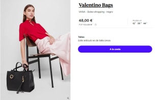 Bolso Shopping Valentino Bags VANA por 48€