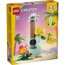 LEGO Creator 3-in-1 tropische ukelele voor €22,49 bij Intertoys