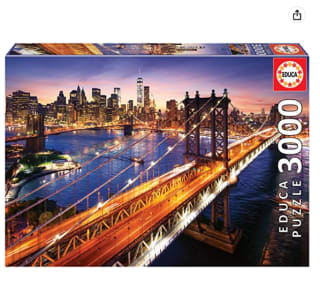 Puzzle Educa Manhattan al Atardecer de 3000 Piezas por 15.5€