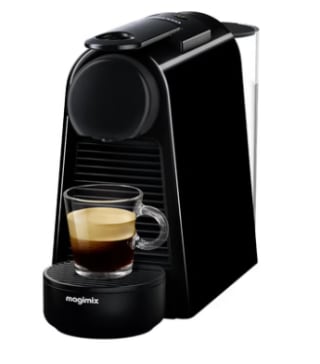 MAGIMIX Nespresso Essenza Mini Zwart + incl. 100 koffiecups voor €69 bij Coolblue