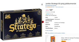 Jumbo Stratego 65-jarig jubileumversie voor €49,11 bij Amazon