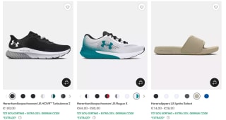 20% extra korting op de sale tot 50% bij Under Armour