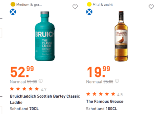 Tot 25% korting tijdens de Wilde whisky dagen bij Gallengall