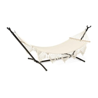 Hangmat met standaard 290x120x110 cm voor €49 bij Xenos