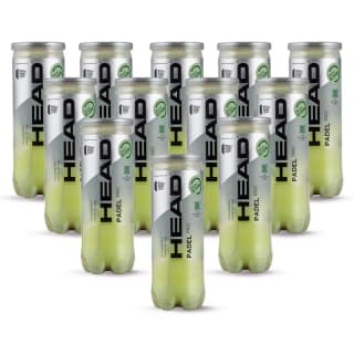 12 botes de pelotas de pádel Head por 42,27€