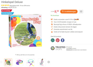 Hinkelspel Deluxe voor €8 bij Lobbes