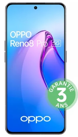 Smartphone Oppo Reno8 Lite 5G à 799€