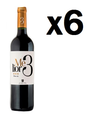 6 Botellas de Melior 3 2022 por 35€