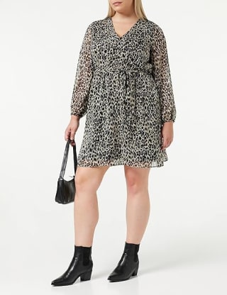 Only blousejurk met panterprint voor €9,89 bij Amazon